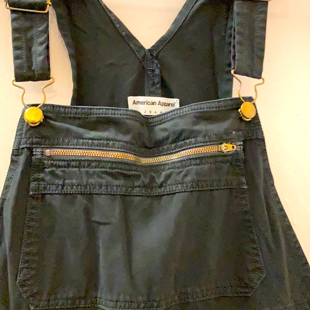 American apparel overalls